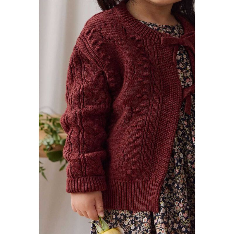 Jamie Kay Josephine Knitted Cardigan 6M-2Y image number 3