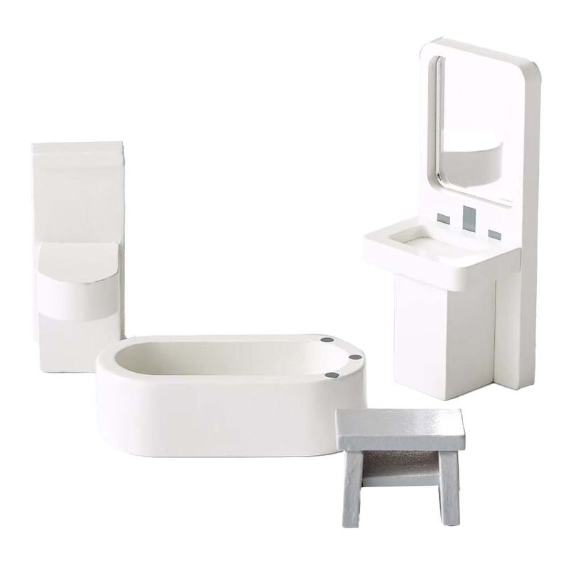 Pottery Barn Kids Dollhouse Accessory Set Bathroom image number 0