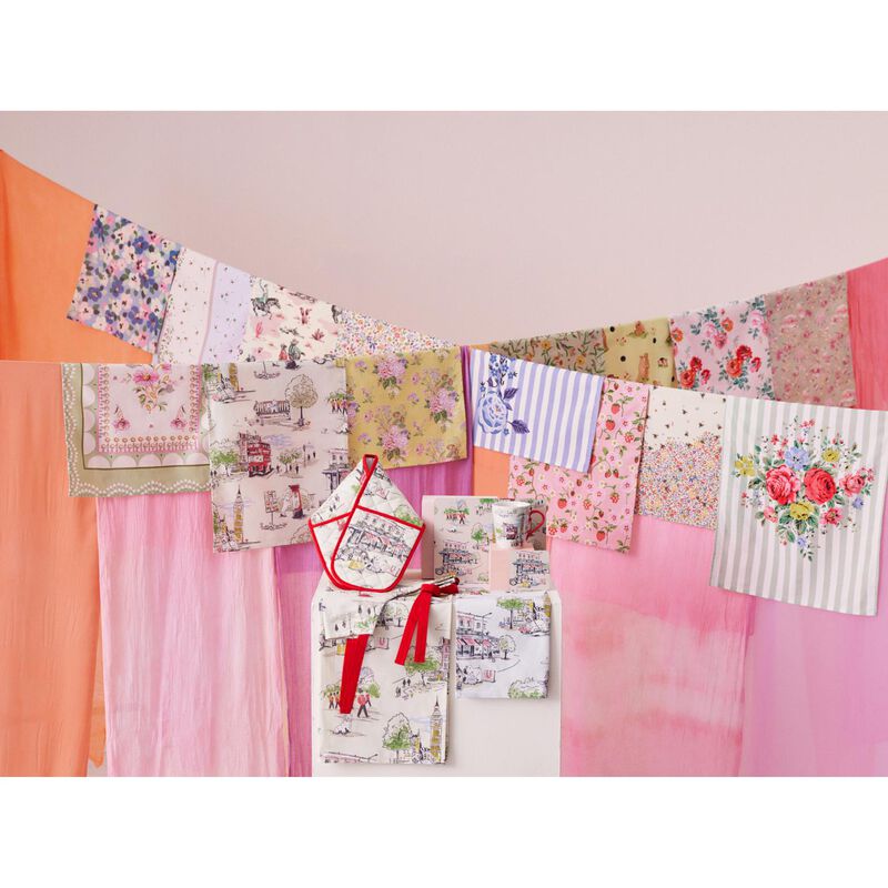 Cath Kidston Billie Goes To Town 2Pk Tea Towels image number 1