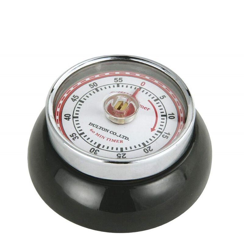 Zassenhaus Kitchen Timer 7cm - Black image number 0