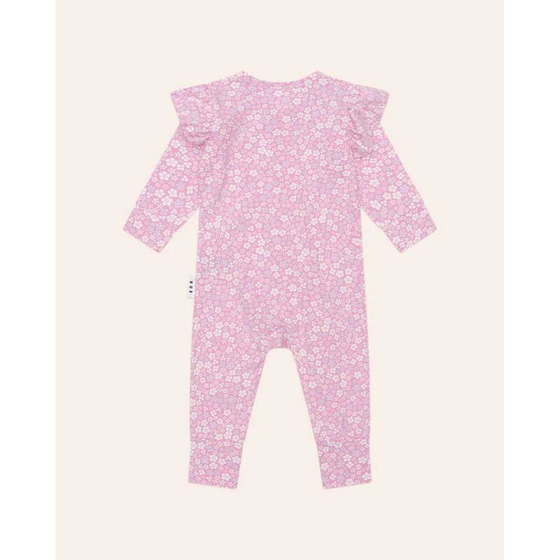 Huxbaby Ditsy Floral Frill Romper image number 2