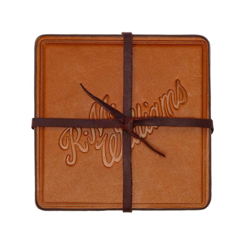 R.M. Williams Script Logo Coaster Set - 4 Piece image number 3