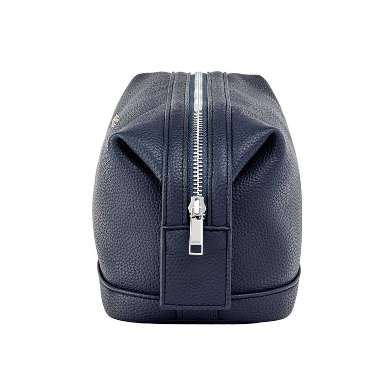 BOSS Classic Grained Navy Toiletry Bag image number 3