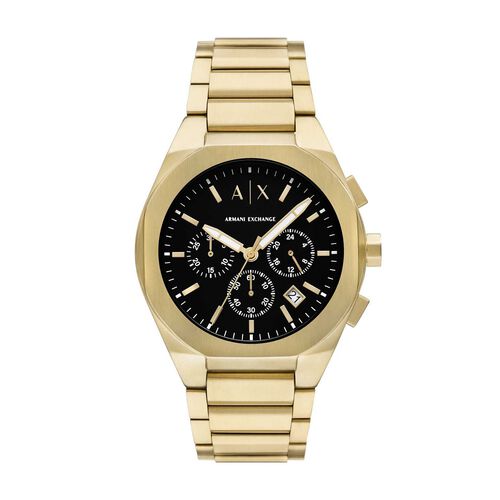 Armani Exchange Rafael Gold-Tone Watch AX4180