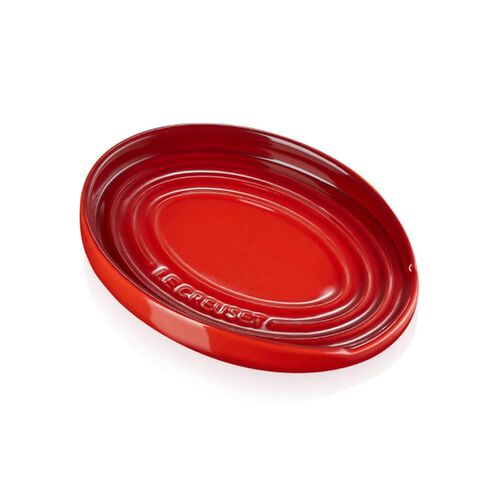 Le Creuset Oval Spoon Rest - Cerise