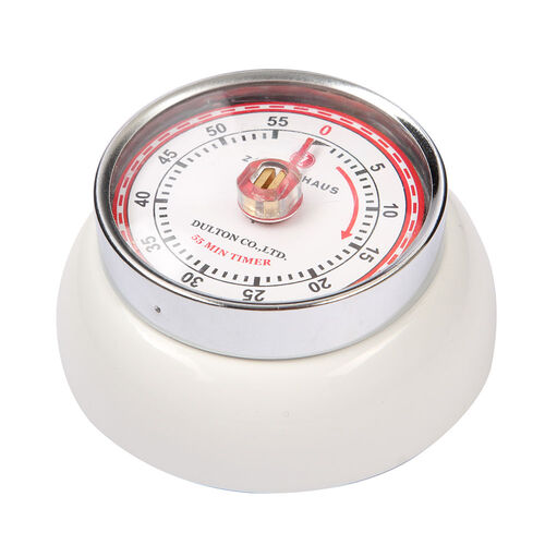 Zassenhaus Kitchen Timer Speed White 7cm