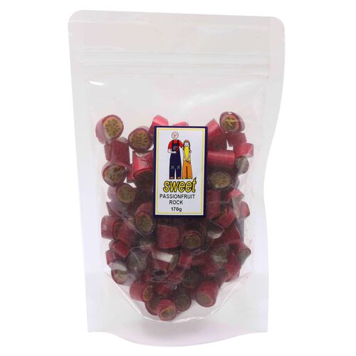 Sweet Passionfruit Rock Bag 170g