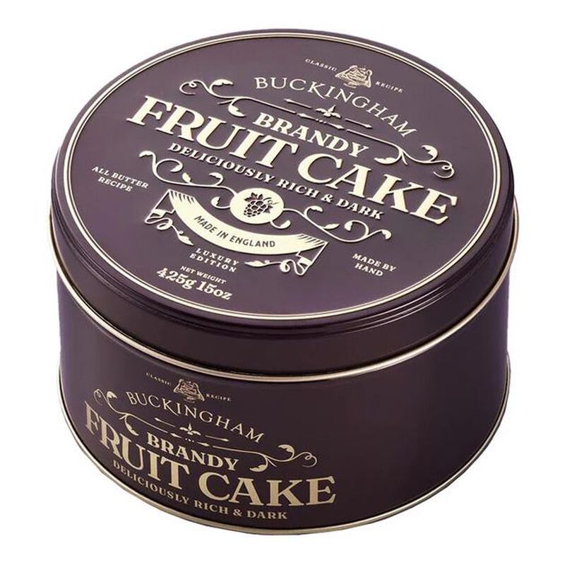 Buckingham Brandy Fruit Cake Tin 425g image number 0