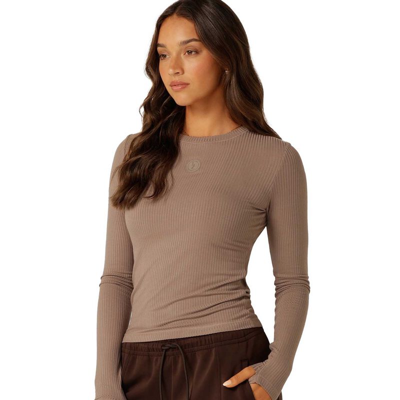 Lorna Jane Movement Long Sleeve Rib Top image number 0