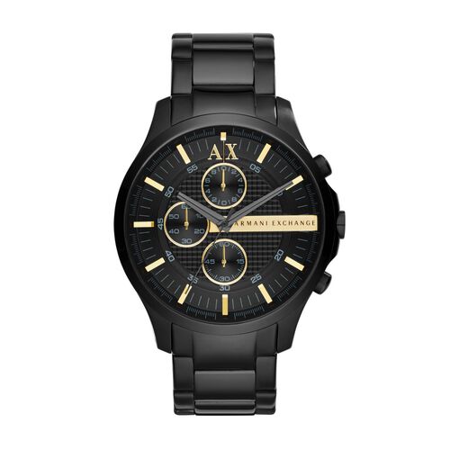 Armani Exchange Hampton Black Chronograph Watch AX2164