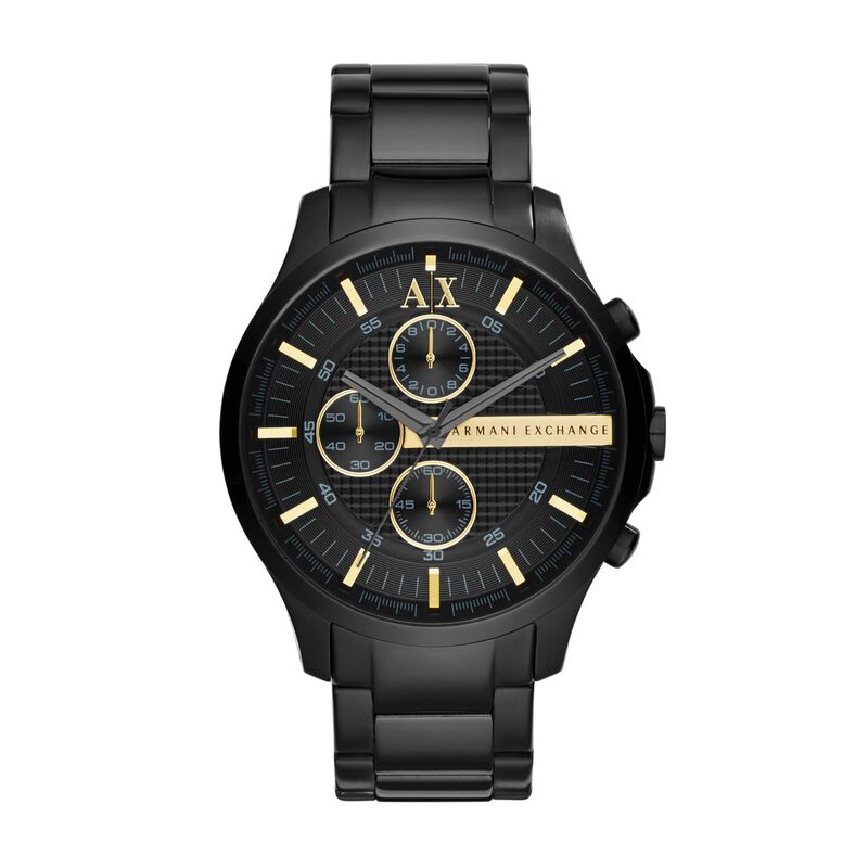 Armani Exchange Hampton Black Chronograph Watch AX2164 image number 0