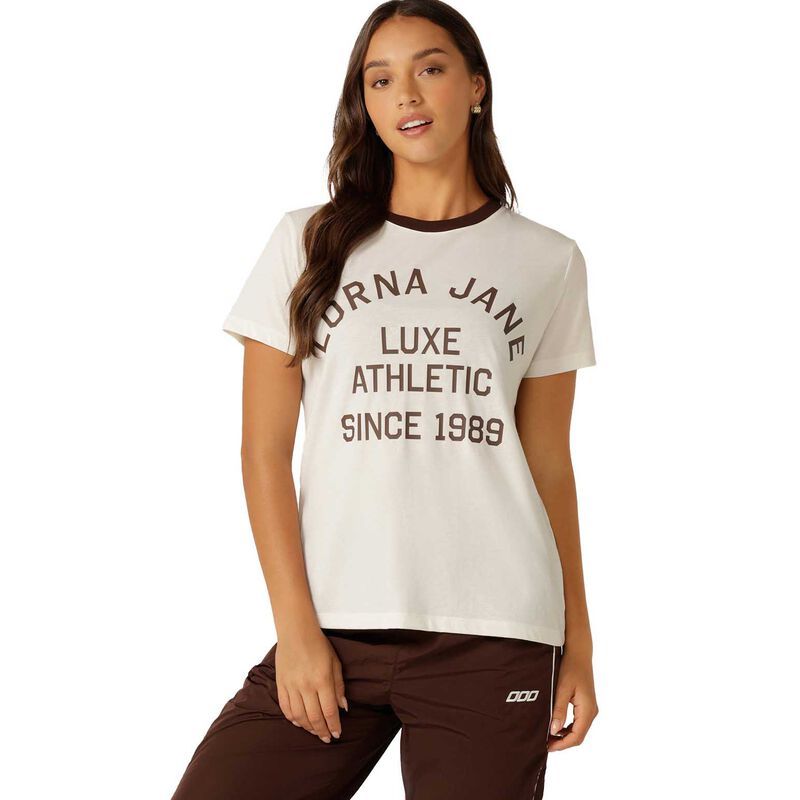 Lorna Jane Lotus Heritage Ringer T-Shirt image number 4