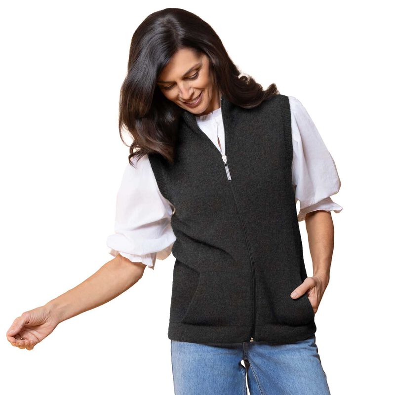 Noble Wilde Zip Gilet image number 0