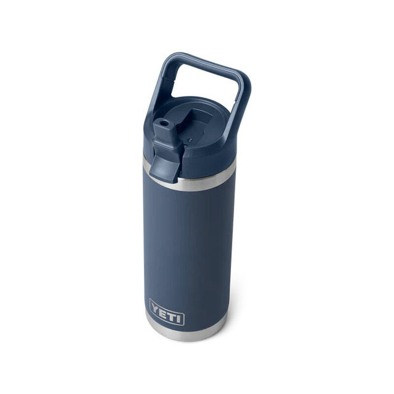 YETI Rambler&reg; 18oz (530ml) Insulated Water Bottle with Colour-Matched Straw image number 2