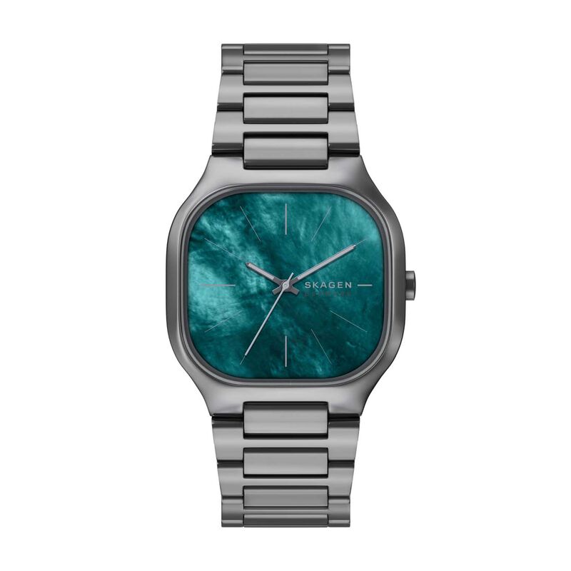 Skagen Mellem Three-Hand Gunmetal Stainless Steel Watch image number 0