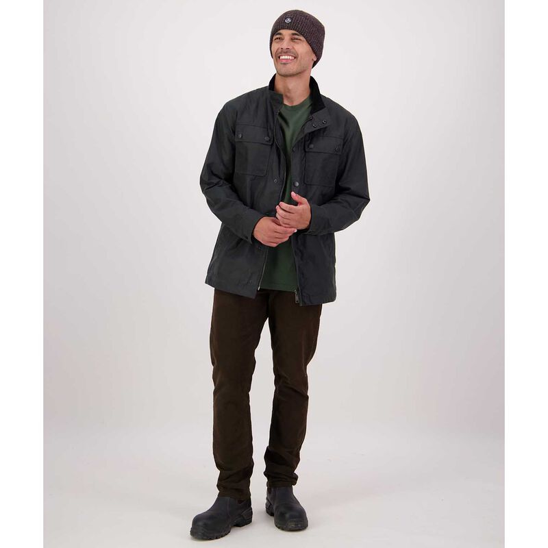 Swanndri Commuter Men's Oilskin Jacket image number 3