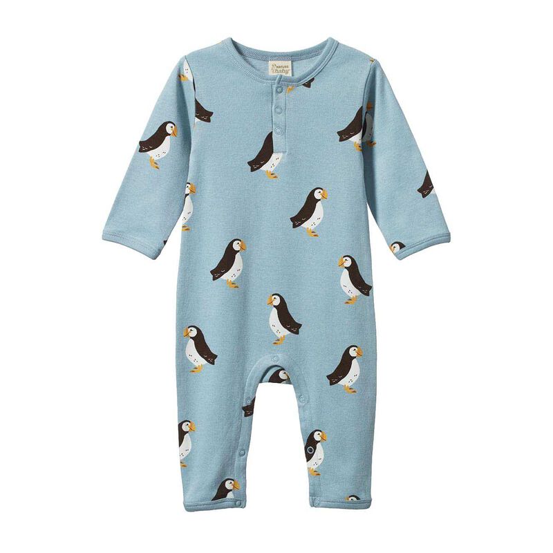 Nature Baby Henley Pyjama Suit image number 0
