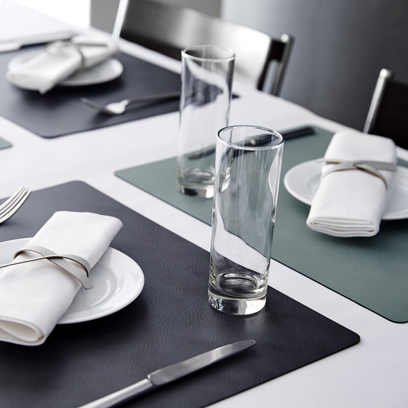 LIND DNA Tablemat Square Nupo - Black image number 3