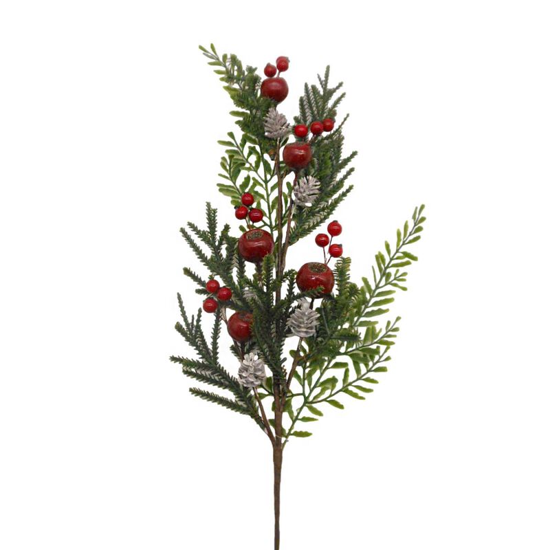 Pick With Red Gumnut & Berry With Mixed Leaf image number 0