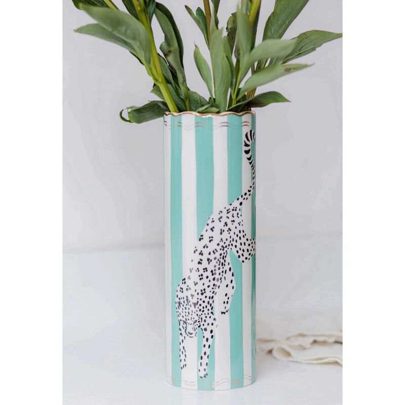 Yvonne Ellen Tall Vase Leopard image number 3