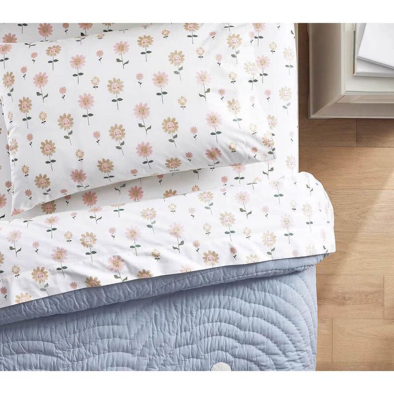 Pottery Barn Kids Daisy Sheet Set Multi - Single image number 1