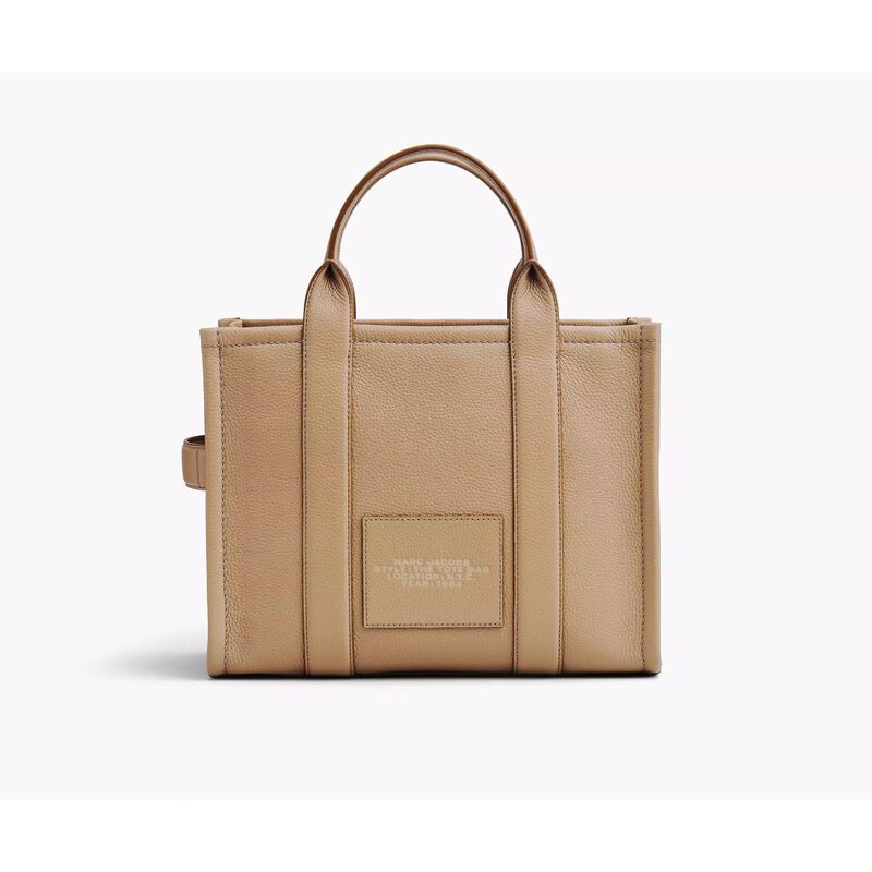 MARC JACOBS The Leather Medium Tote Bag image number 1