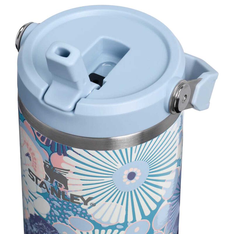 Stanley The Iceflow Flip Straw 2.0 Tumbler 30oz Blue Dream Wildflower image number 2