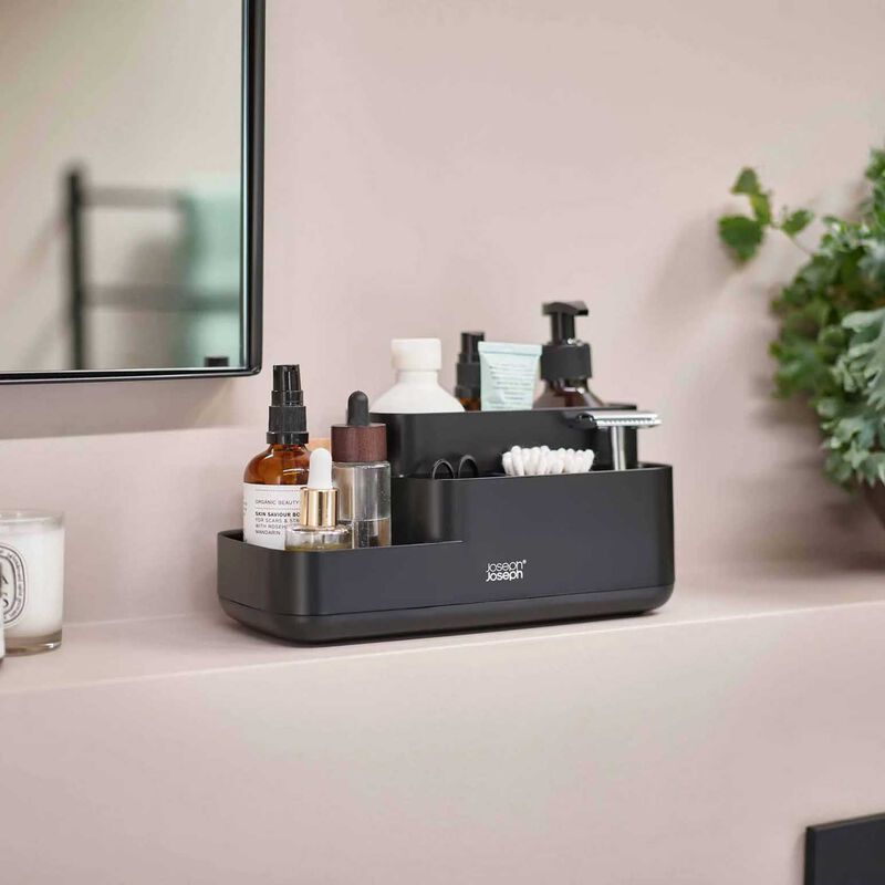 Joseph Joseph Easystore Bathroom Caddy - Black image number 1