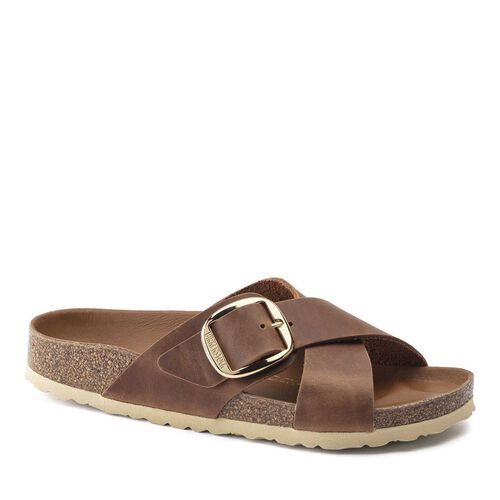 Birkenstock Siena Big Buckle Leather Regular