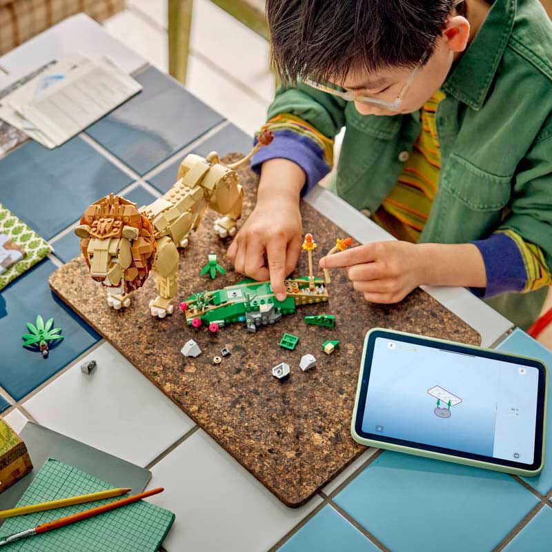 LEGO Creator 3-in-1 Wild Animals: Majestic Lion image number 3