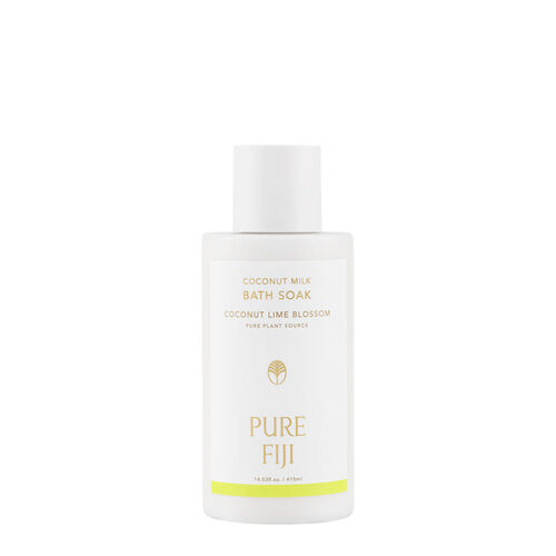 Pure Fiji Coconut Milk Bath Soak 415ml - Lime Blossom