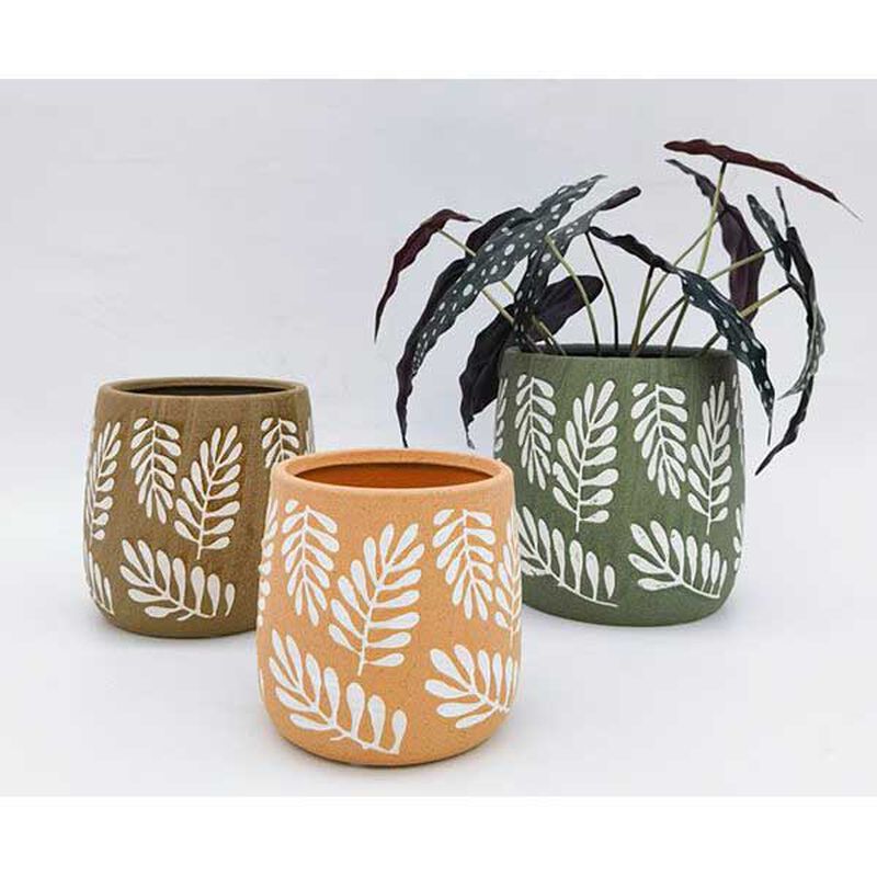 Urban Products Henri Planter Mustard 14cm image number 1