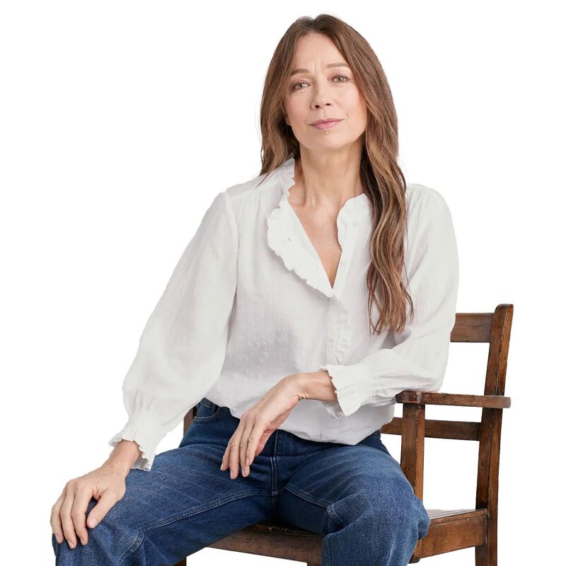 Seasalt Cornwall Feather Star Top Salt image number 0