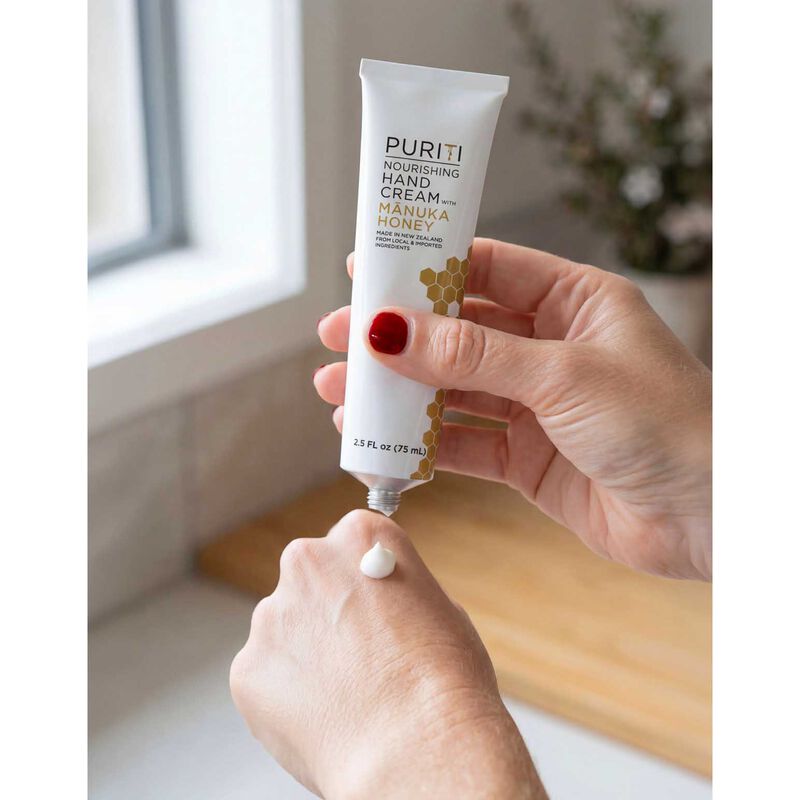 PURITI Nourishing Hand Cream with Manuka Honey 75ml image number 2