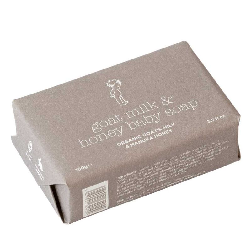 Nature Baby Goat's Milk & Manuka Honey Soap image number 1