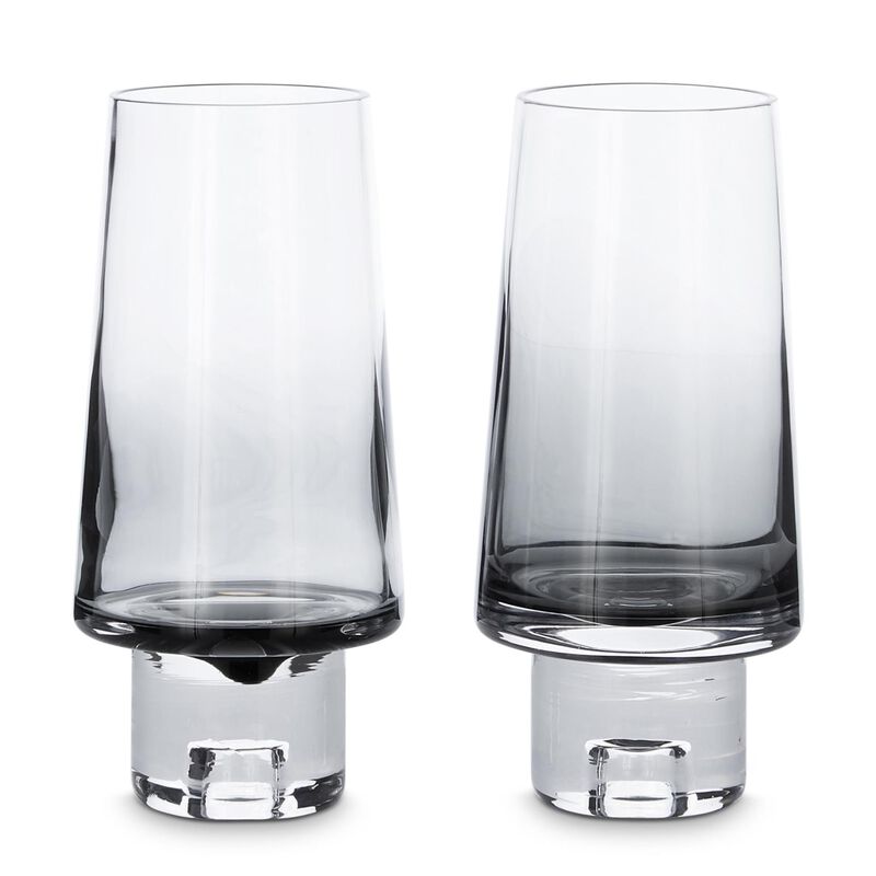 Tom Dixon Tank Black High Ball Glasses Set Of 2 image number 0