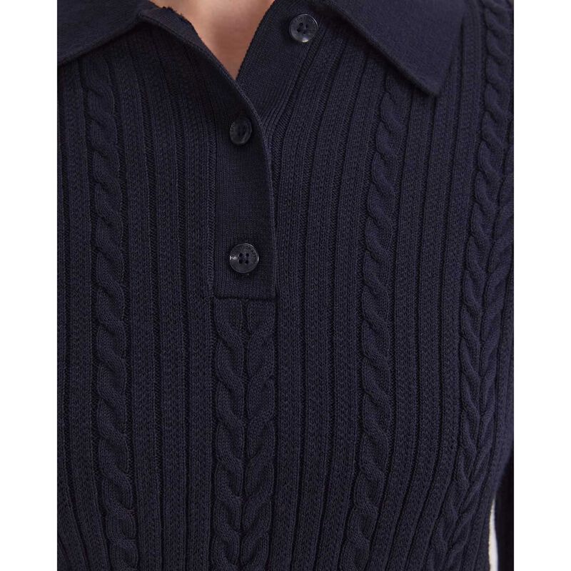 Sportscraft Elka Baby Cable LS Polo image number 2