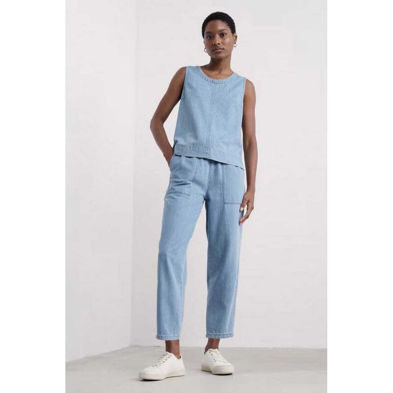 Seasalt Cornwall Sholl Trouser Light Wash image number 3