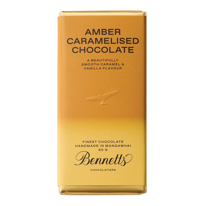 Bennetts of Mangawhai Amber Chocolate 60g image number 0
