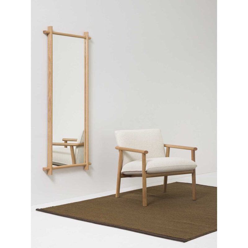 Città Lap Mirror Oak L 66x7x156cmh image number 1