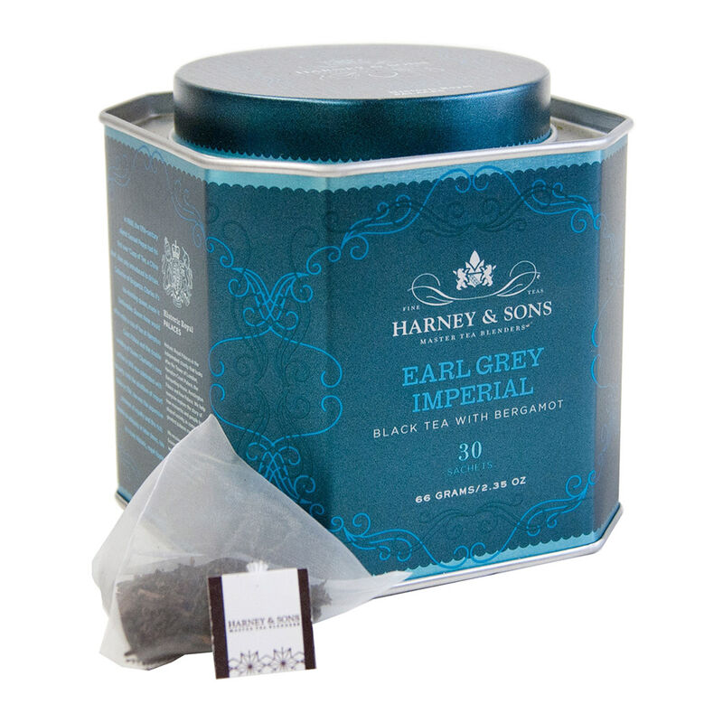 Harney & Sons HRP Earl Grey Imperial Tin 30 Sachets image number 0