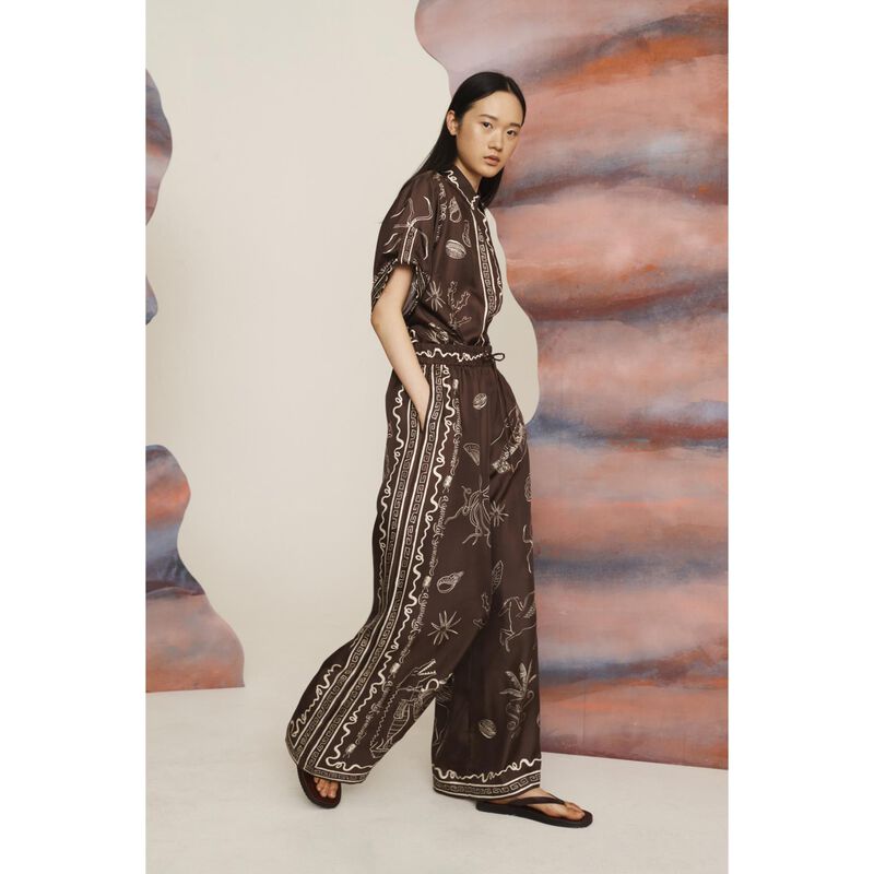ALÉMAIS Sammy Silk Pant image number 3