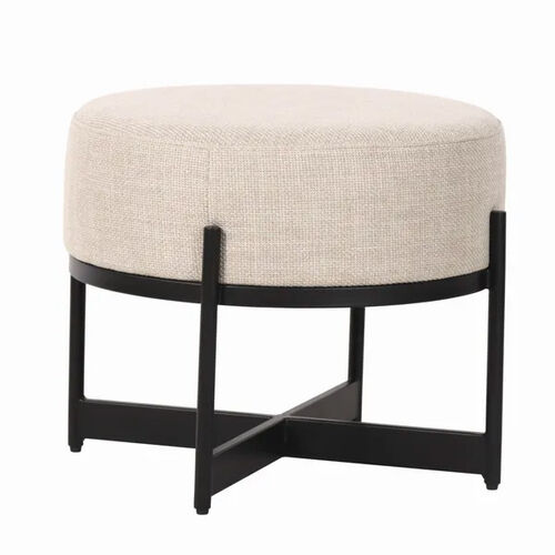 Capulet Neave Round Ottoman