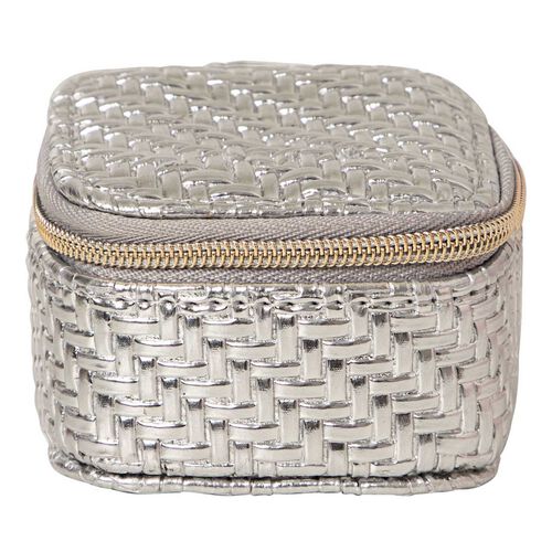 Tonic Herringbone Mini Cube Silver