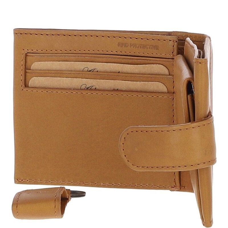 Ashwood Windmere Waxy Wallet & Keyring Gift Set image number 2
