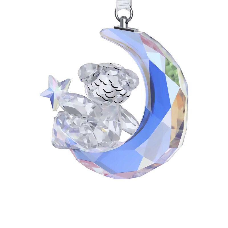 Swarovski Kris Bear Moon Ornament image number 2
