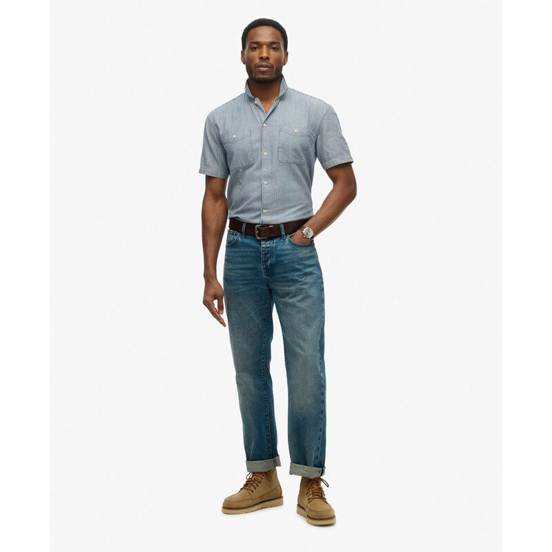 Superdry Merchant Ss Work Shirt image number 3