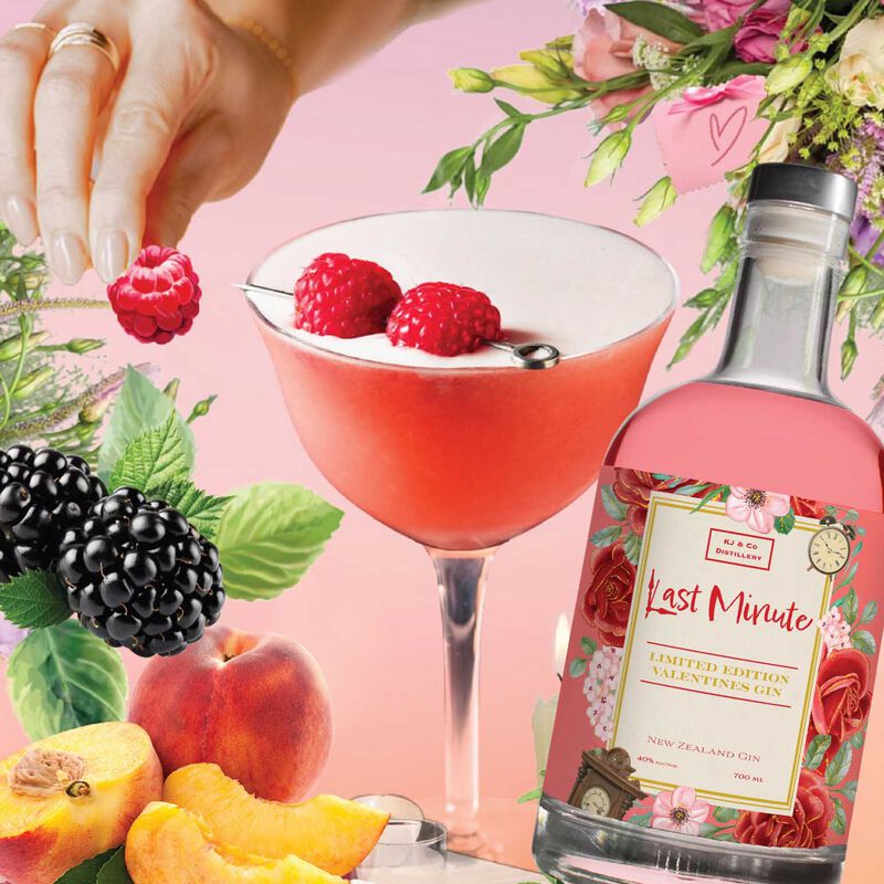 Last Minute Limited Edition Valentines Gin 700ml image number 1
