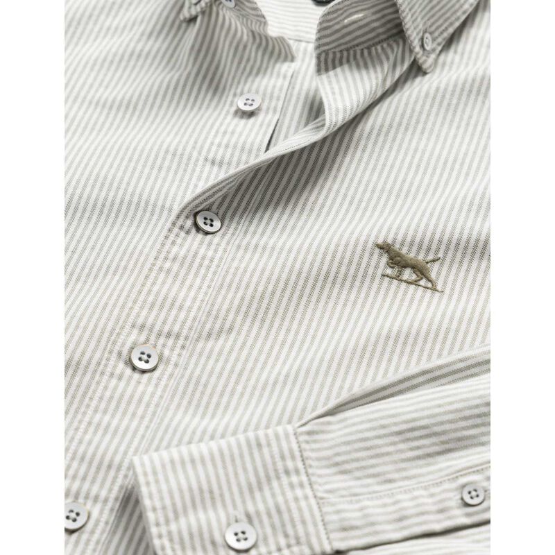 Rodd & Gunn Gunn Oxford Stripe Ls Sports Fit Shirt image number 2