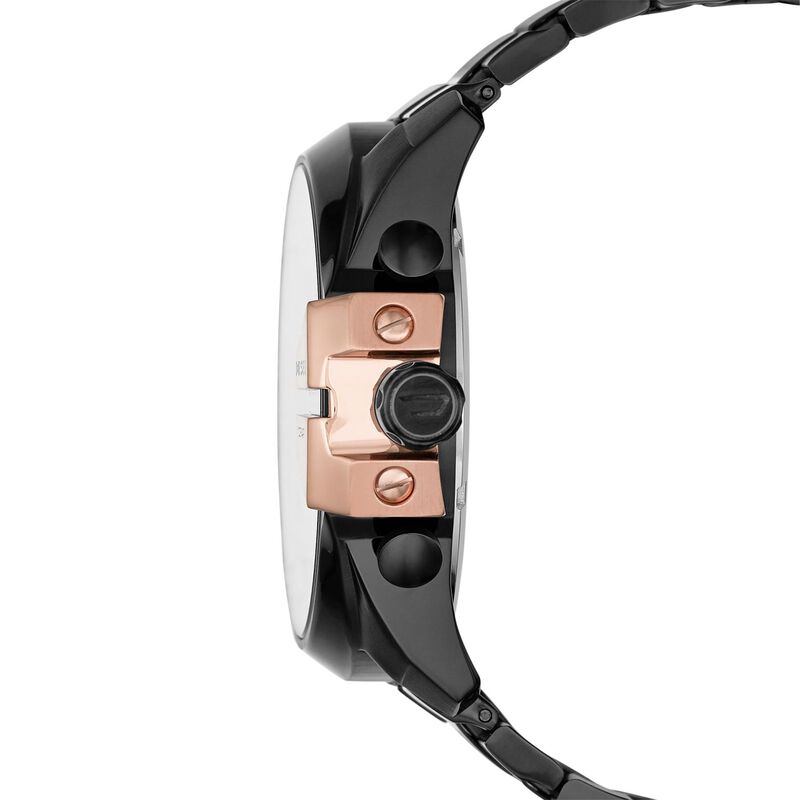 Diesel Mega Chief Black Chronograph Watch DZ4309 image number 2